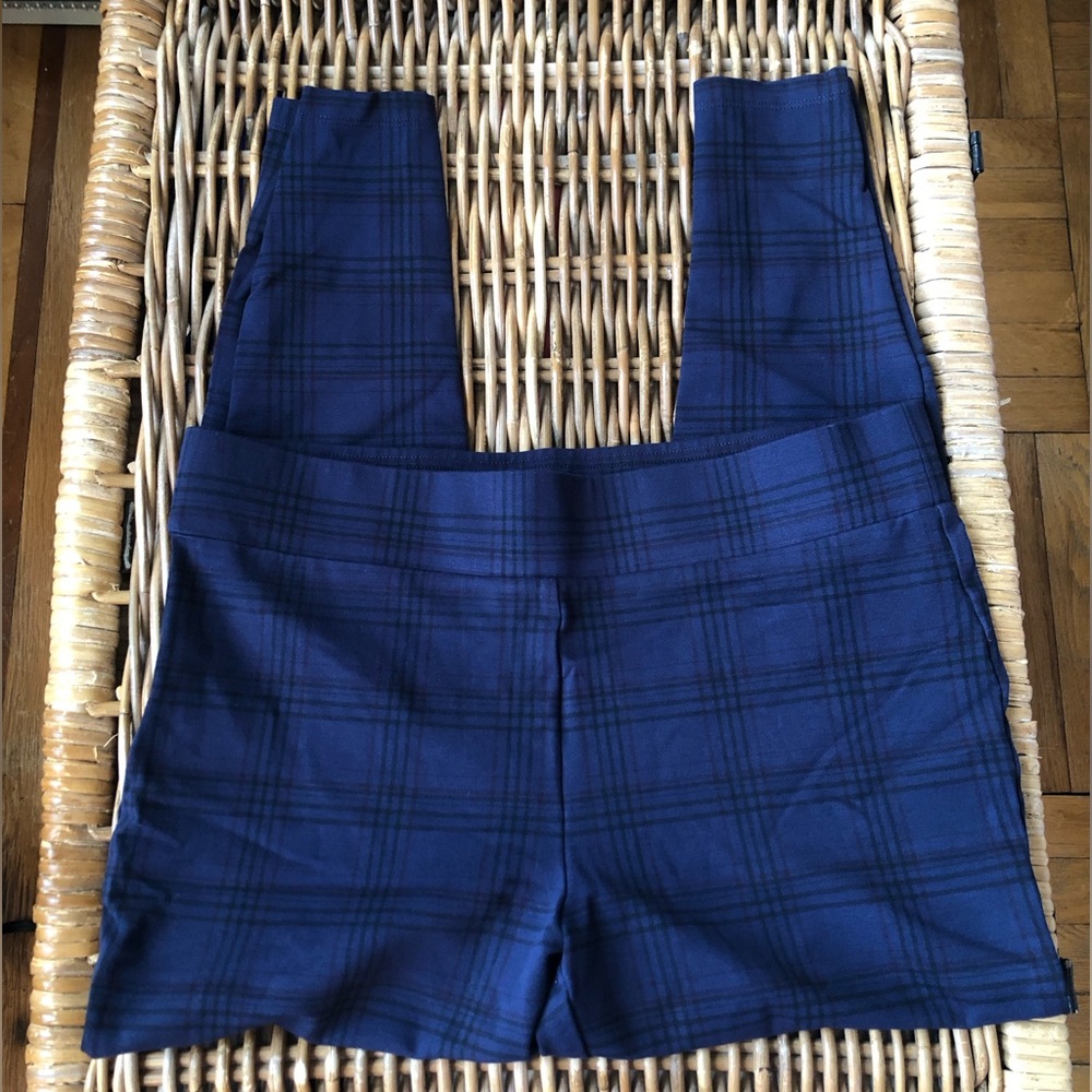 LOFT HIGHRISE CASUAL PLAID PANTS 🔷